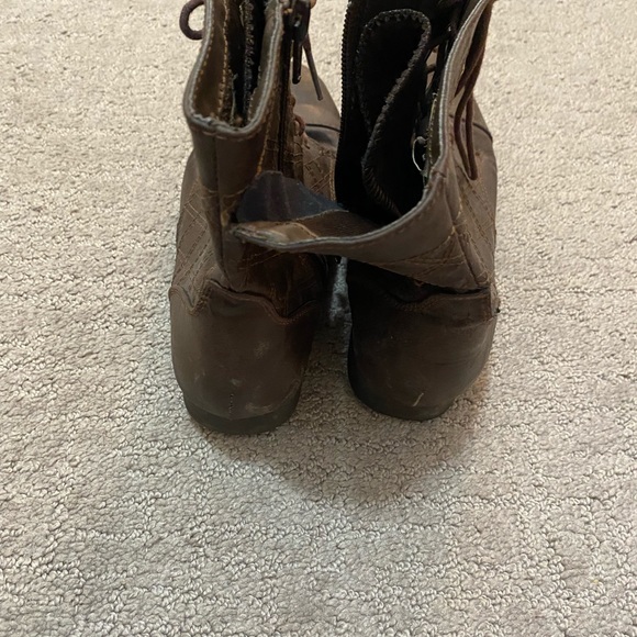 youth brown booties - Picture 4 of 5